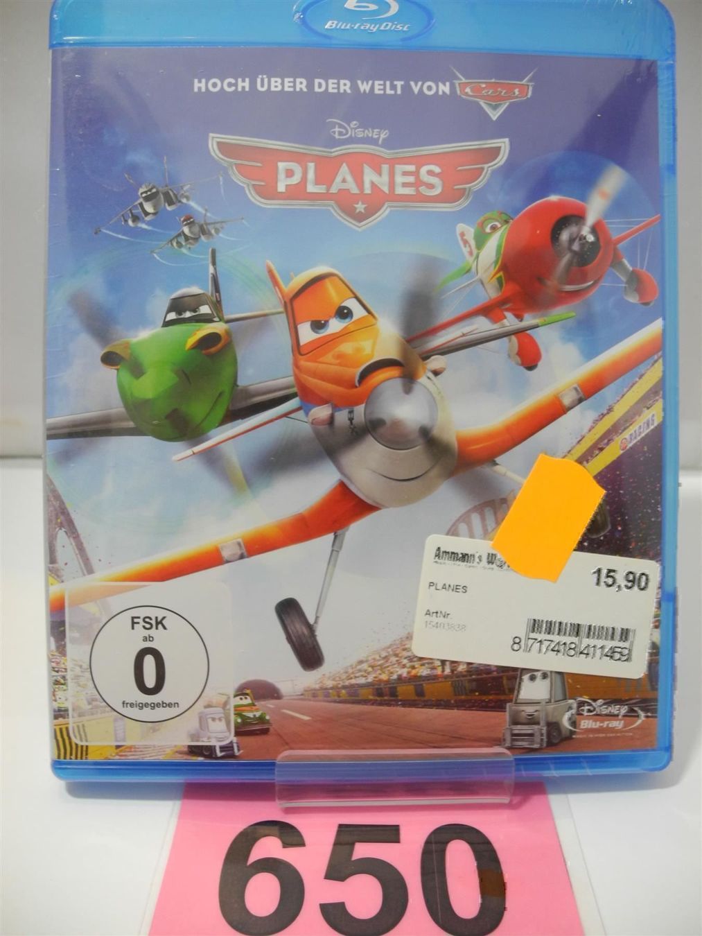 Tutti i DVDs: Disney DVD Planes, Nr. 650 – Nuovo e nell'imballaggio originale da Kottwil venduto da Crazyrolf