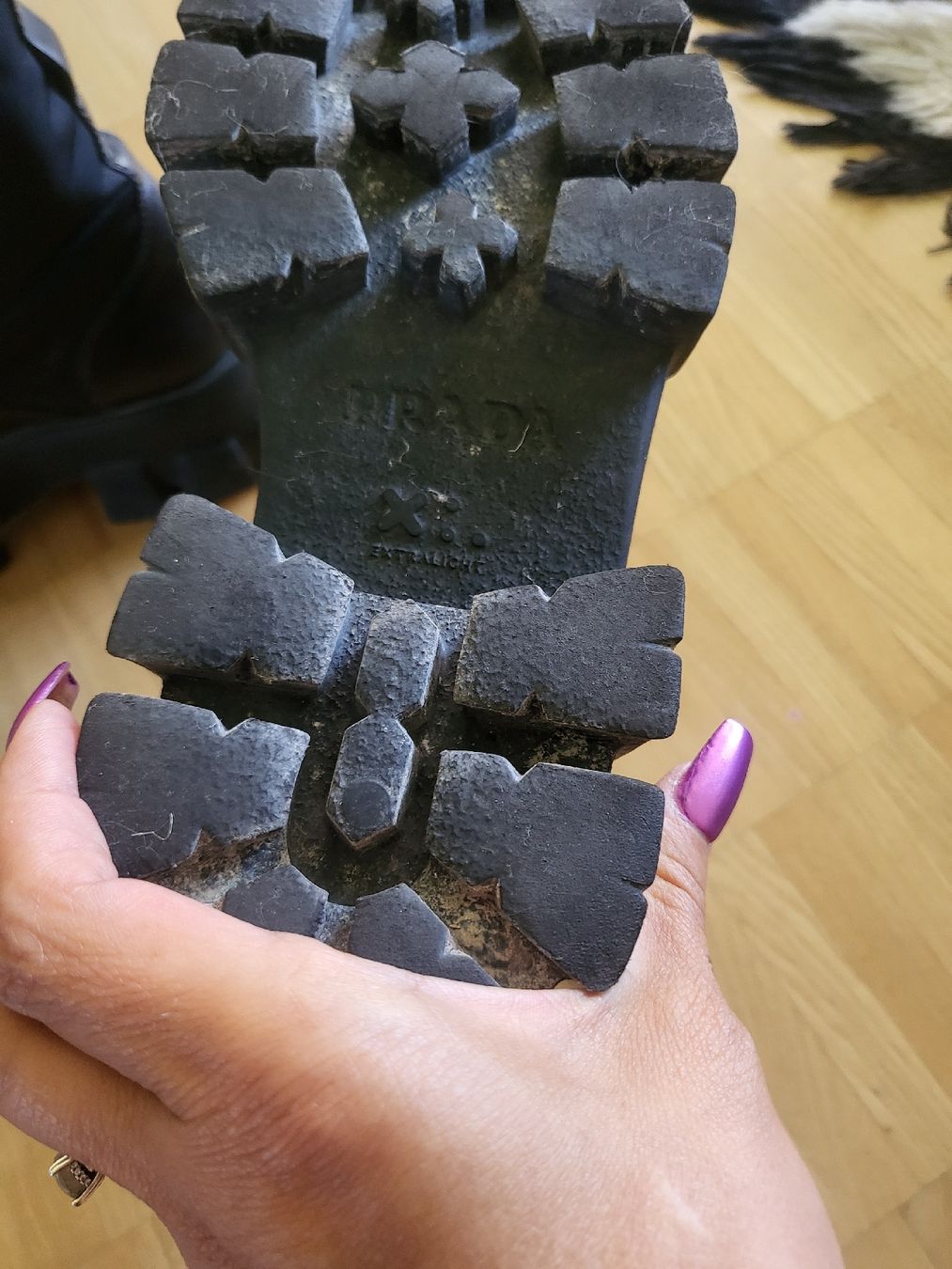 Scarpe da donna: Schwarze Prada Stiefel – Usato da Jona venduto da ramona024 3
