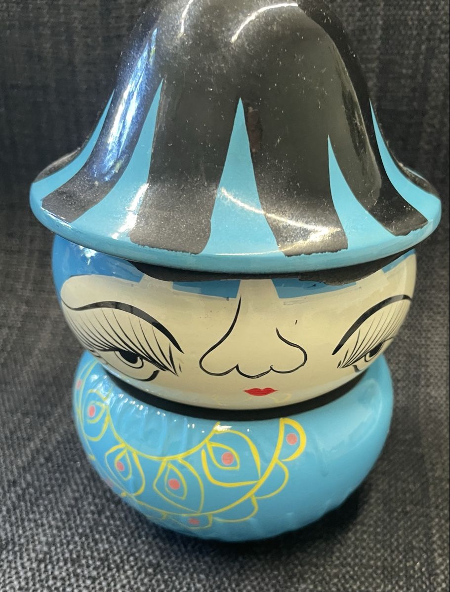 Tutte le decorazioni: Dose Schmuckdose blau Vintage  Deko – Nuovo (secondo la descrizione) da Au ZH venduto da Jaggy4 5