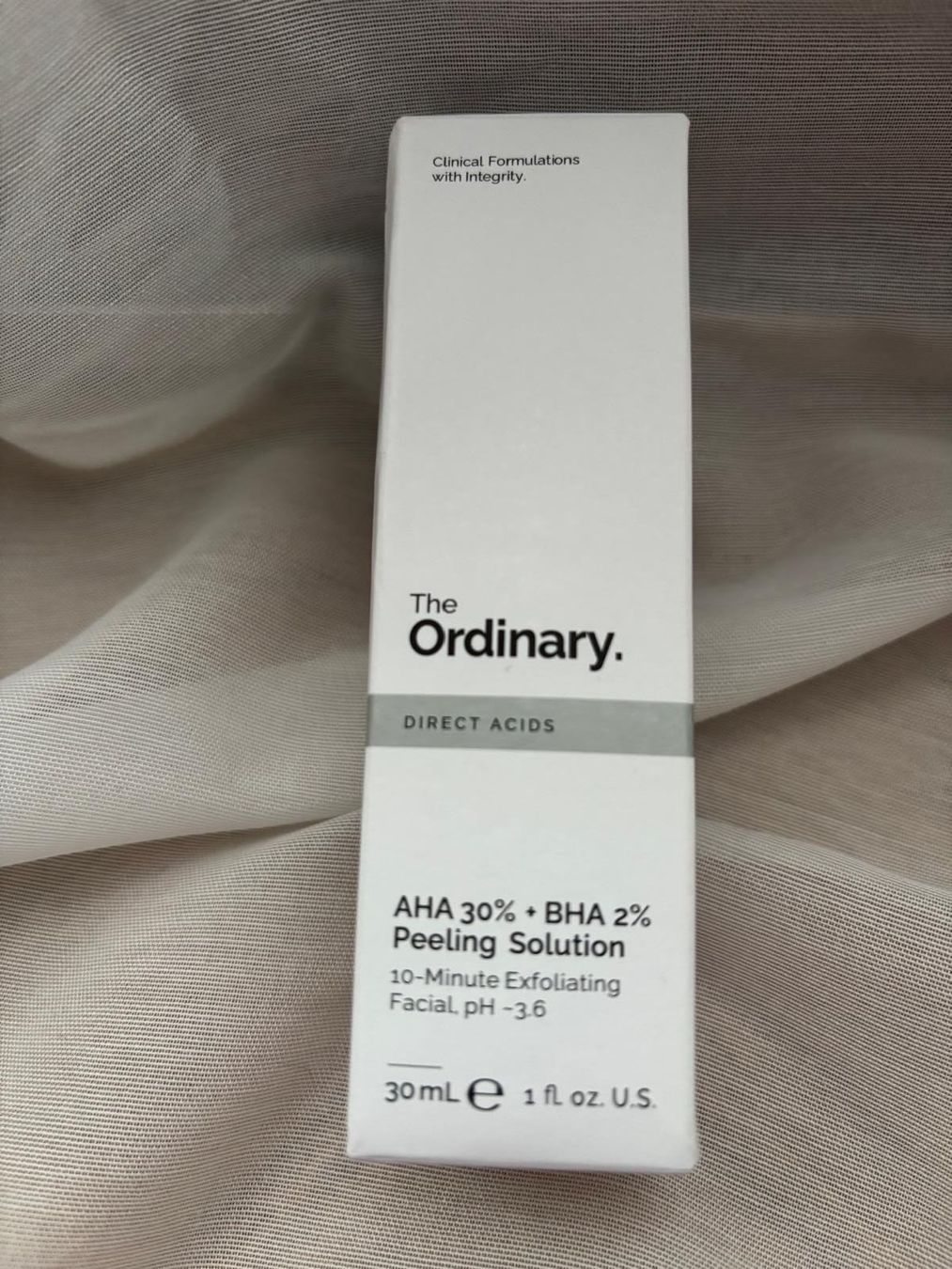 Cura del viso: The Ordinary - Peeling AHA 30% + BHA 2% - Solution – Nuovo e nell'imballaggio originale da Yverdon-les-Bains venduto da inv_zv5d 1