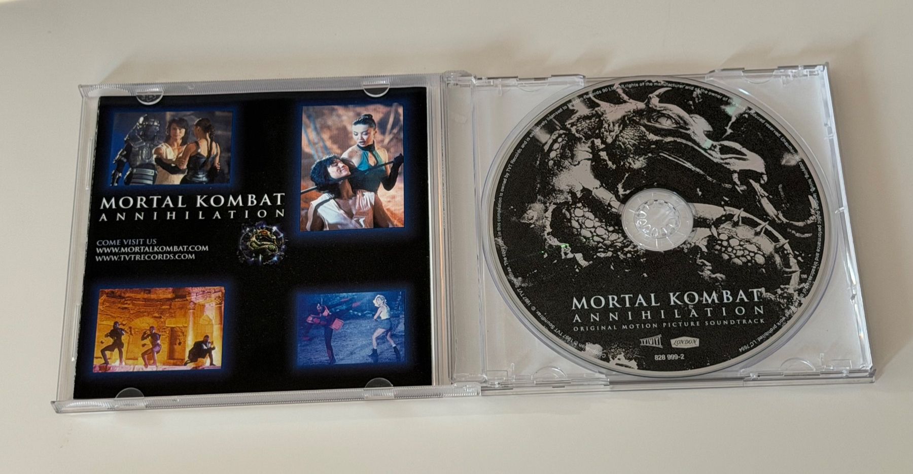 CD: Mortal Kombat Annihilation Original Soundtrack – Usato da Altstätten SG venduto da sheamus 2