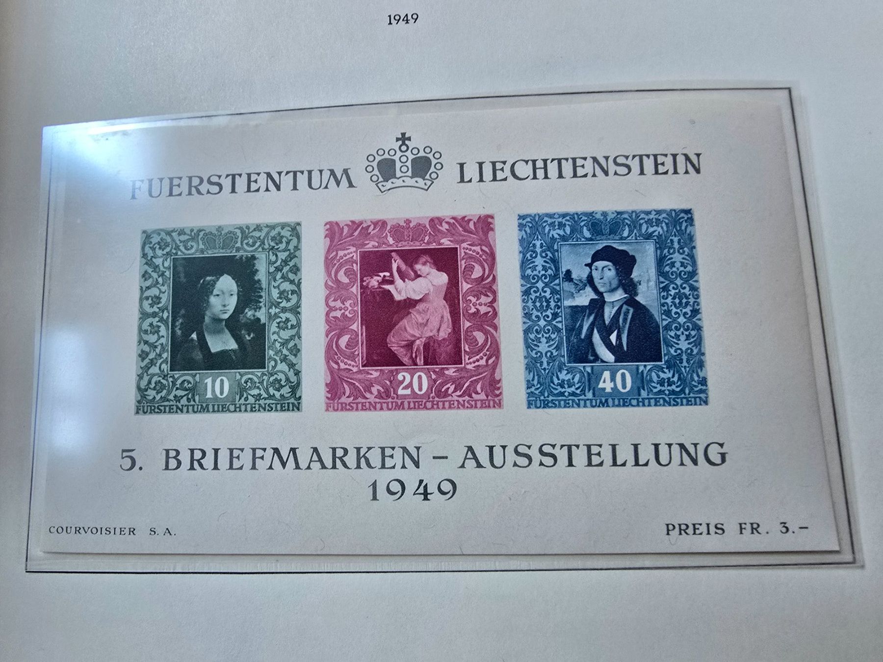 Tutti i francobolli: Fl Znr W 23 Block postfrisch – Usato da triesenberg venduto da wisi369