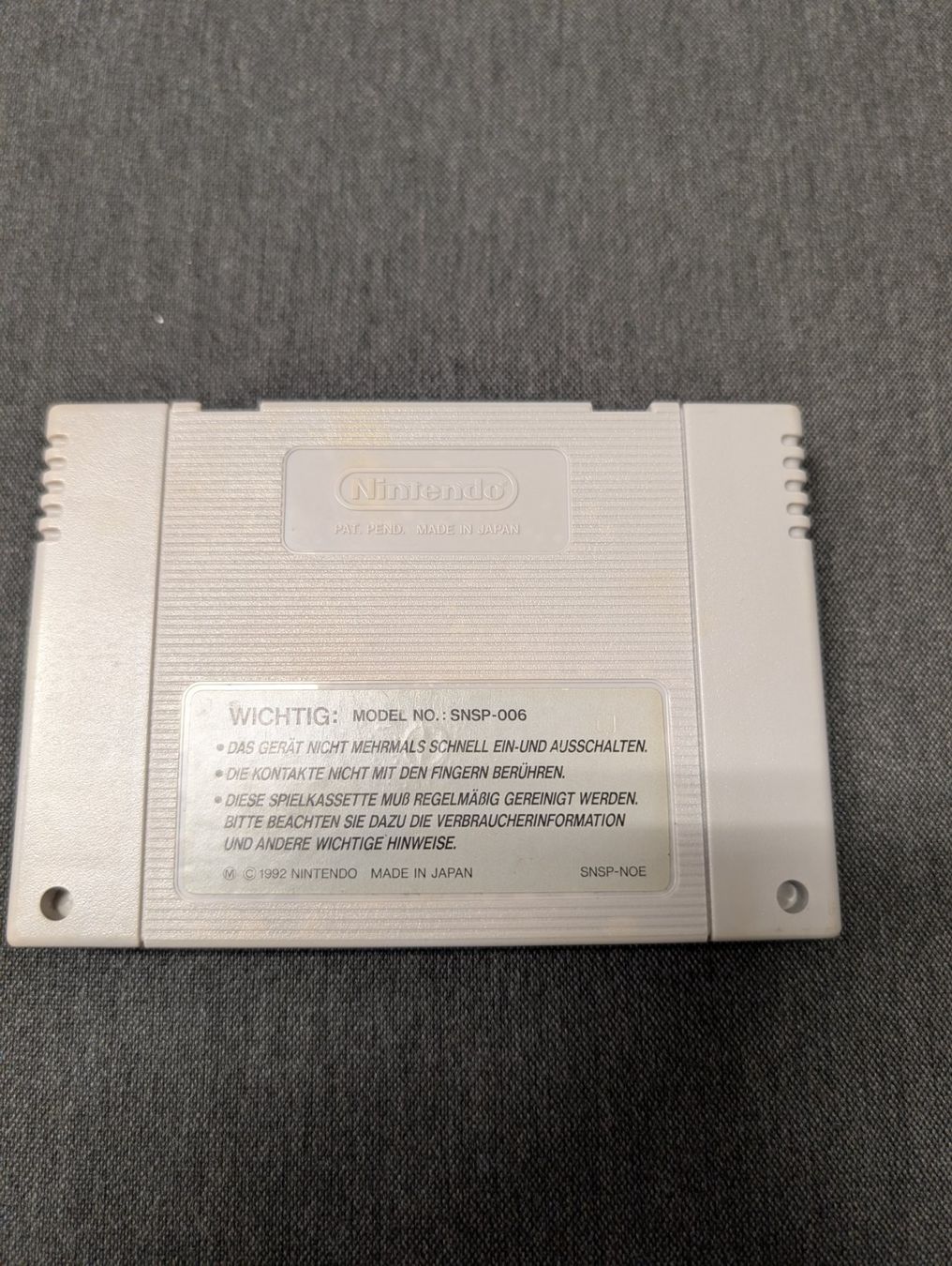 Giochi: Blazing skies Super Nintendo – Usato da Giubiasco venduto da Ticinerd 1
