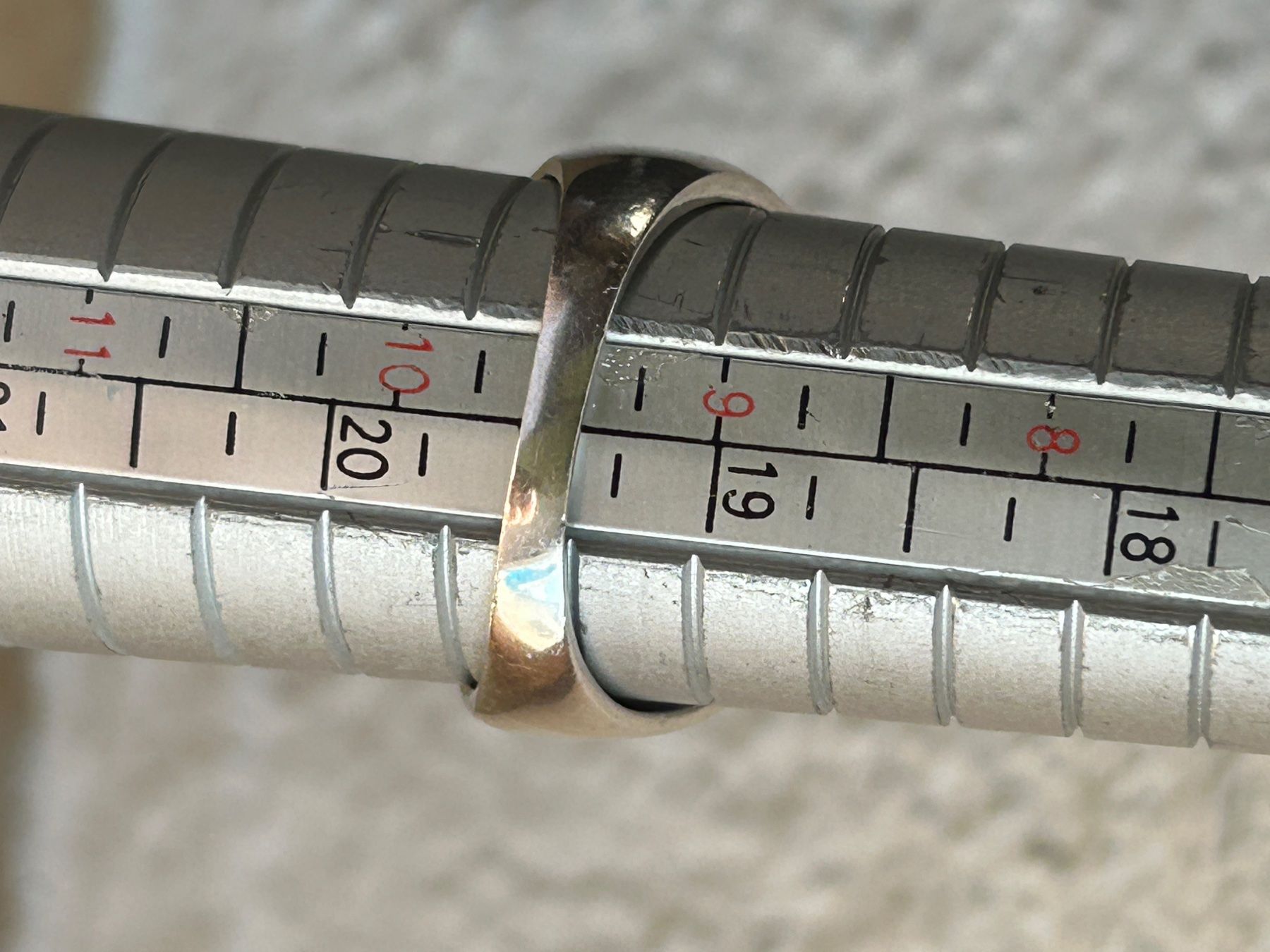 Anelli: Massiver VINTAGE Silberring PRESENT Gr. 61 – Usato da Laufen venduto da Bellebellezza 7