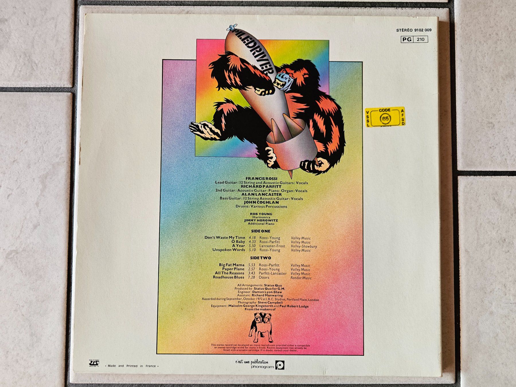 Dischi in vinile: Status Quo  -  Piledriver  /  LP – Usato da Schneisingen venduto da backstore24 1