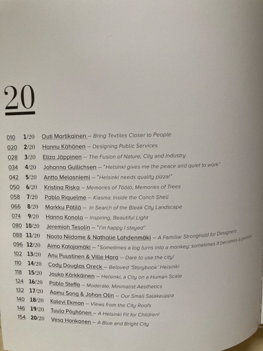 Bücher: Buch 20+12 Design Stories from Helsinki – Gebraucht aus Zürich von 000rk 4