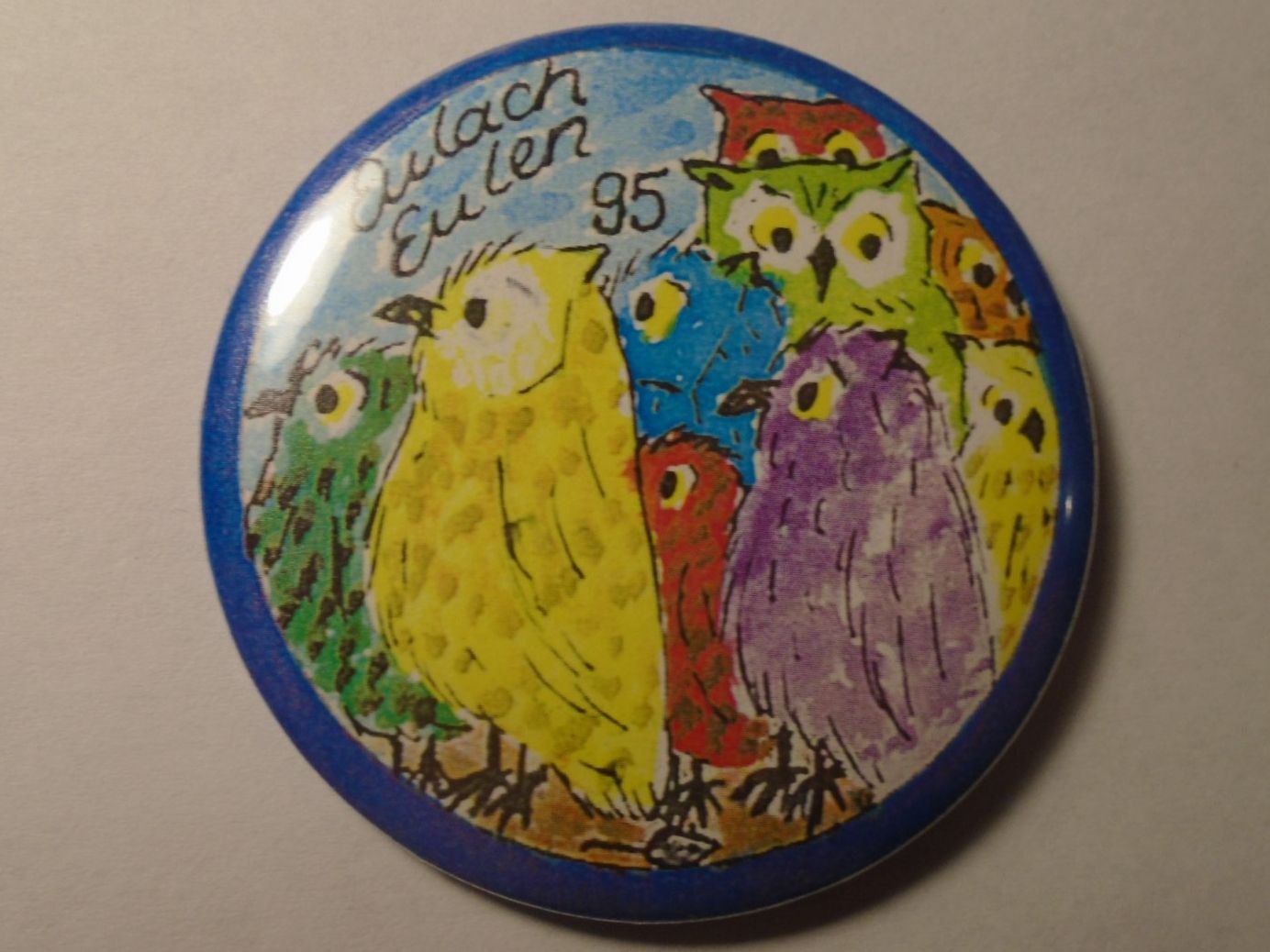 Plaquettes & Badges: 1 Button / Anstecker Eulach Eulen 95 – D'occasion à Winterthur par Beli2000