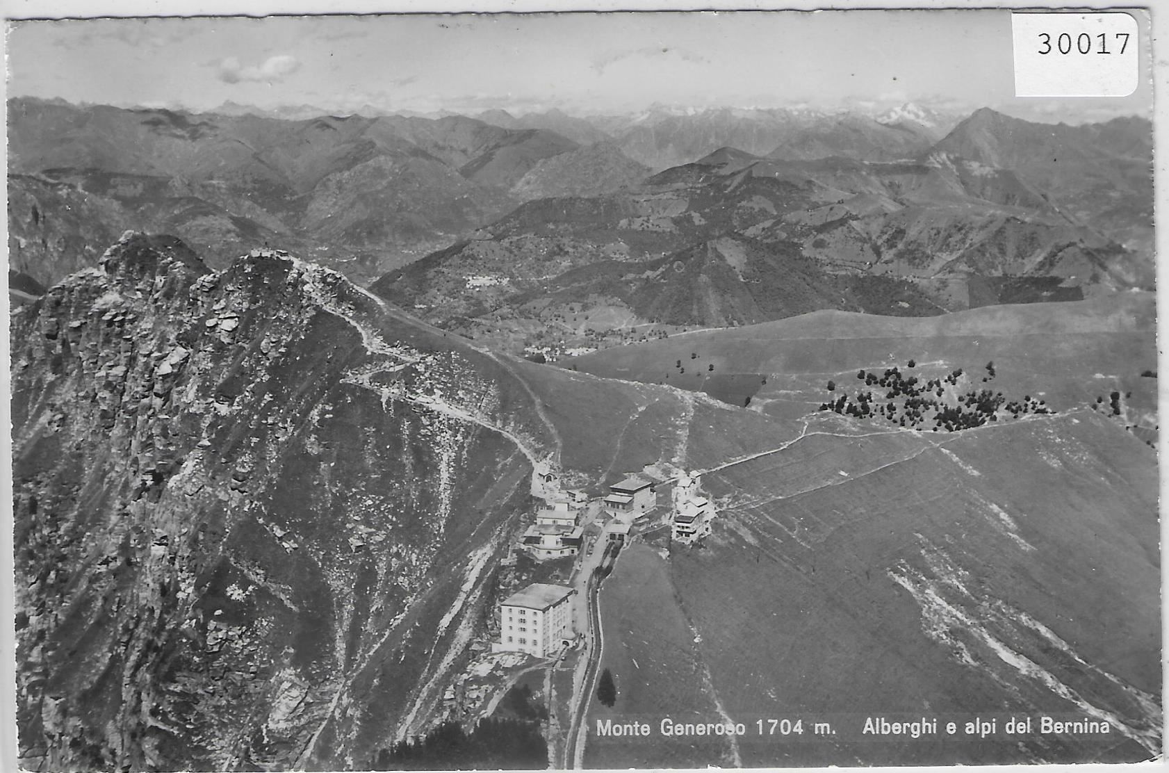 Cartoline postali: Monte Generoso - Alberghi a alpi del – Usato da Ettingen venduto da Kartenplanet