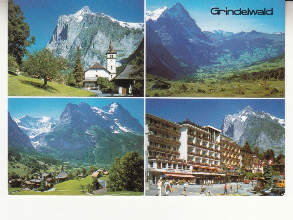 Ansichtskarten: Grindelwald 1991 – Gebraucht aus Bürglen TG von StampGraf