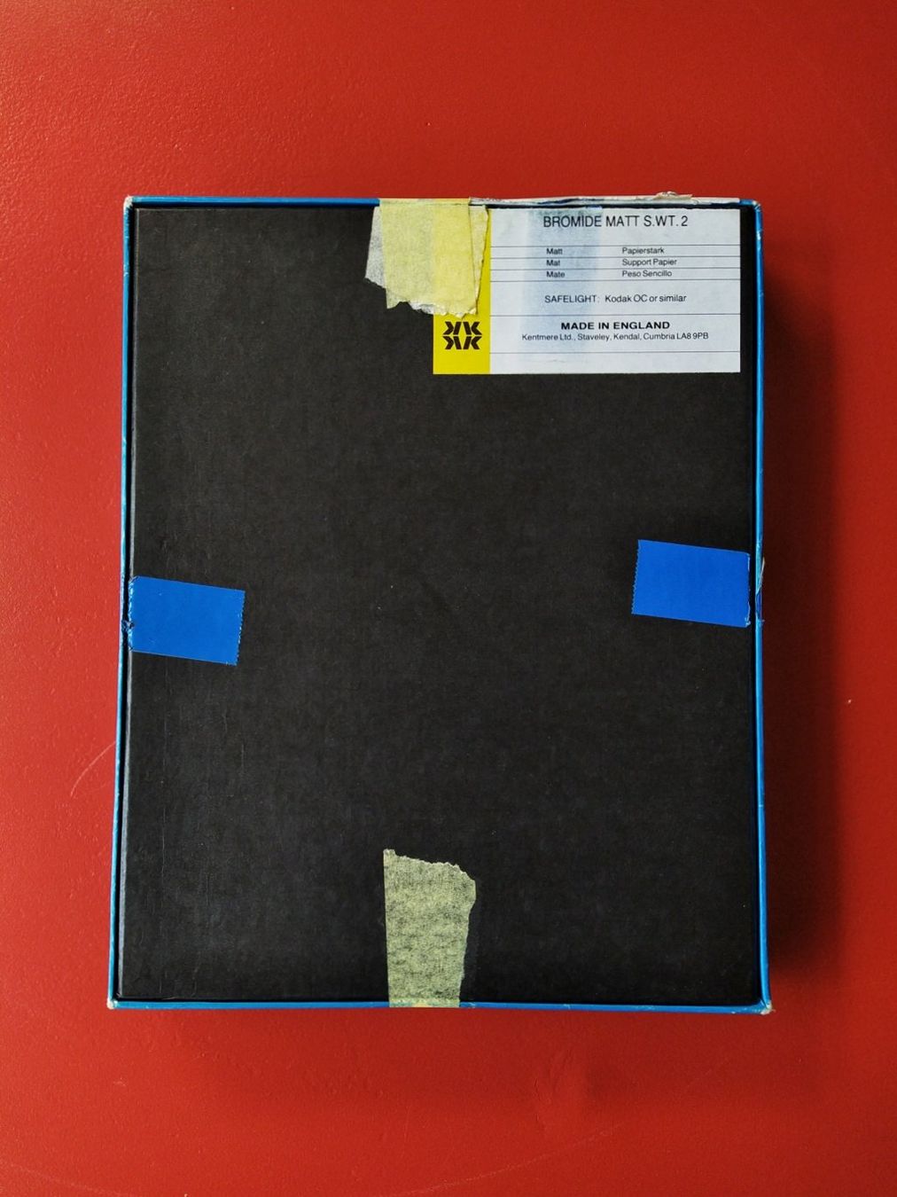 Carta: Silver photographic paper/ Kentmere  Bromide – Usato da Morgins venduto da Laurentcorinne 3