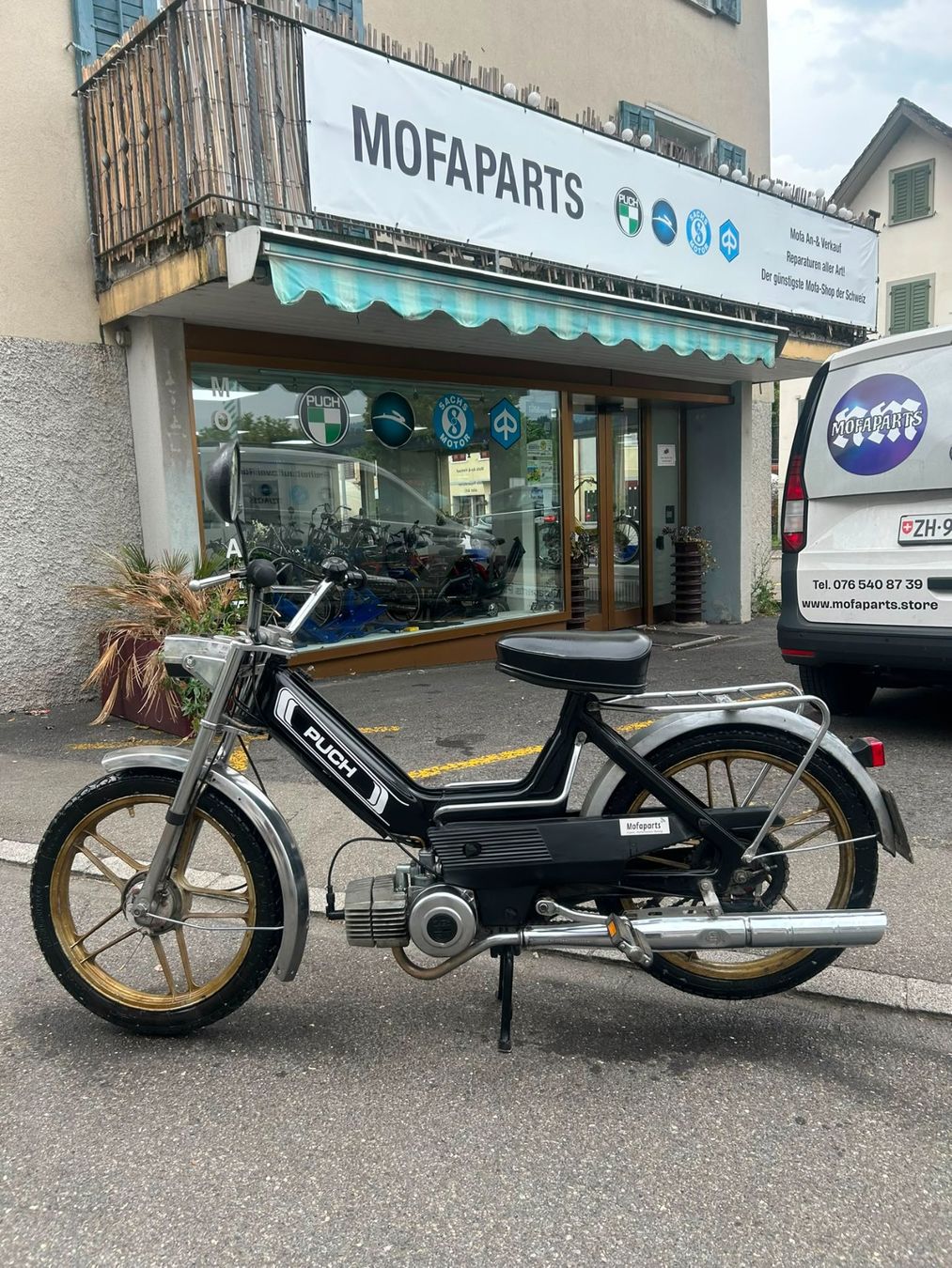 Puch Ciclomotori: Puch Maxi N mit Ausweis – Usato da Schmerikon venduto da Mofaparts