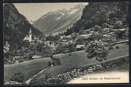Bristen im Maderanertal, Teilansicht des