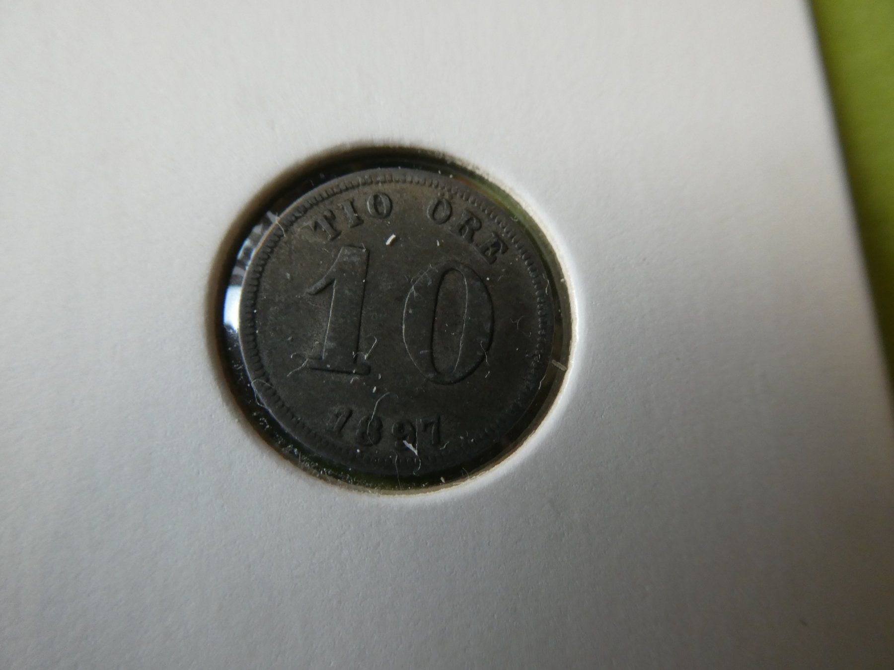 Alle Münzen: Schweden 1897, 10 Oere    Silber – Gebraucht aus Hinterforst von rohusri 1