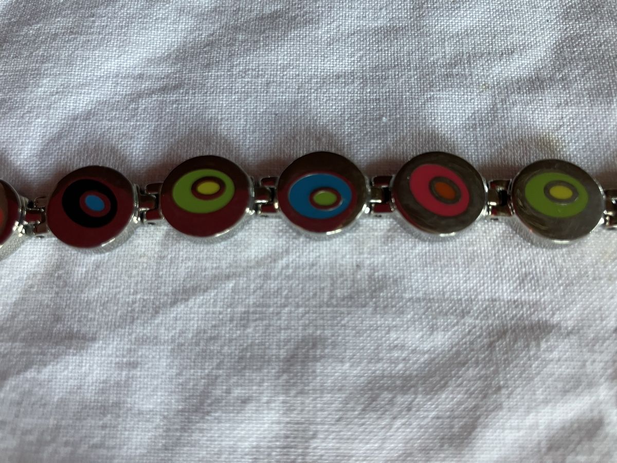 Swatch Bracciali & Braccialetti: Stahlarmband mit Emaille von Swatch – Usato da Bassersdorf venduto da groovygremlin 1