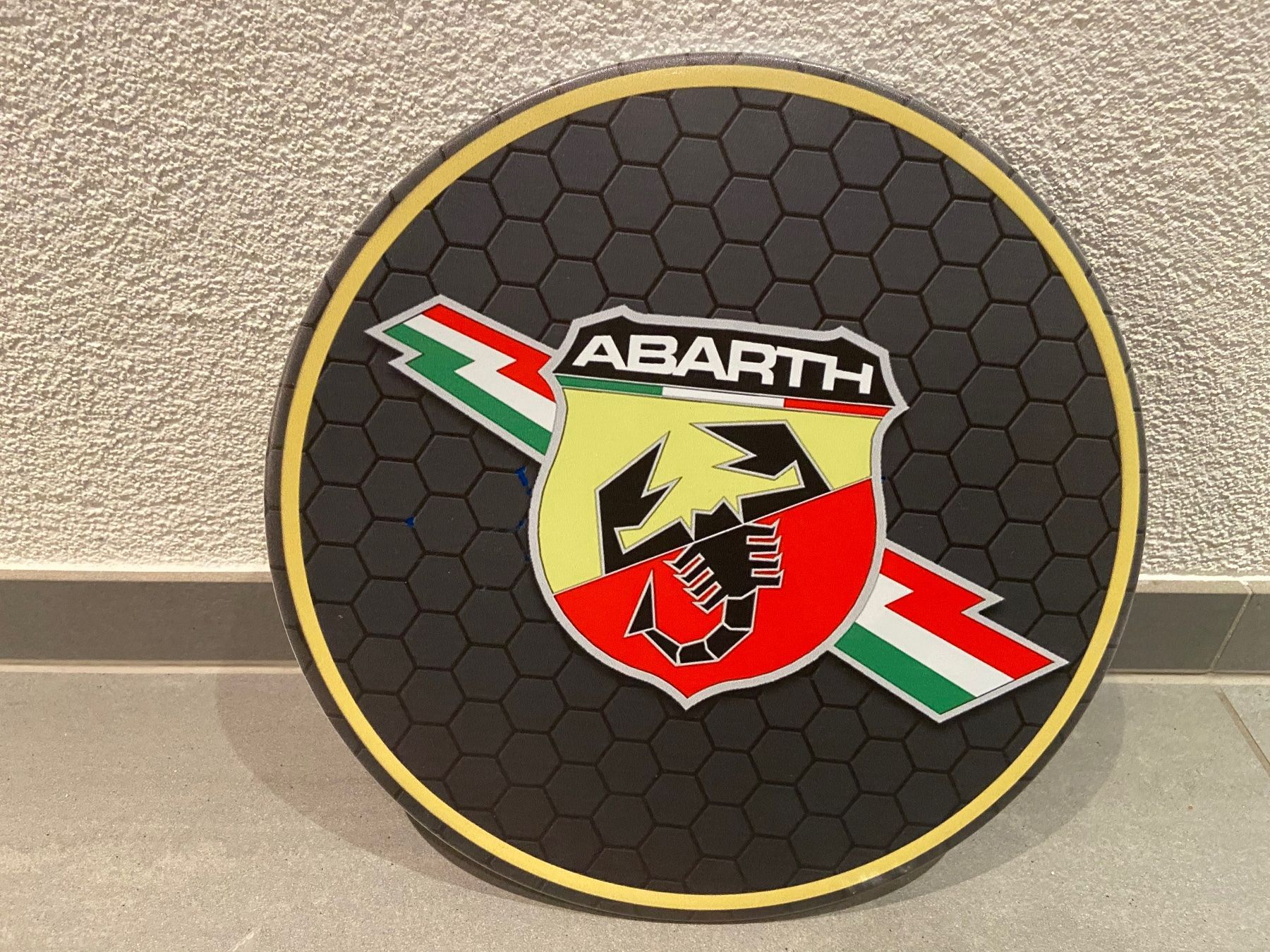 Schilder: ABARTH SCHILD 30 CM / NEU / 1 Stück / TOP – Neu und originalverpackt aus Seon von Aaargauer01 1