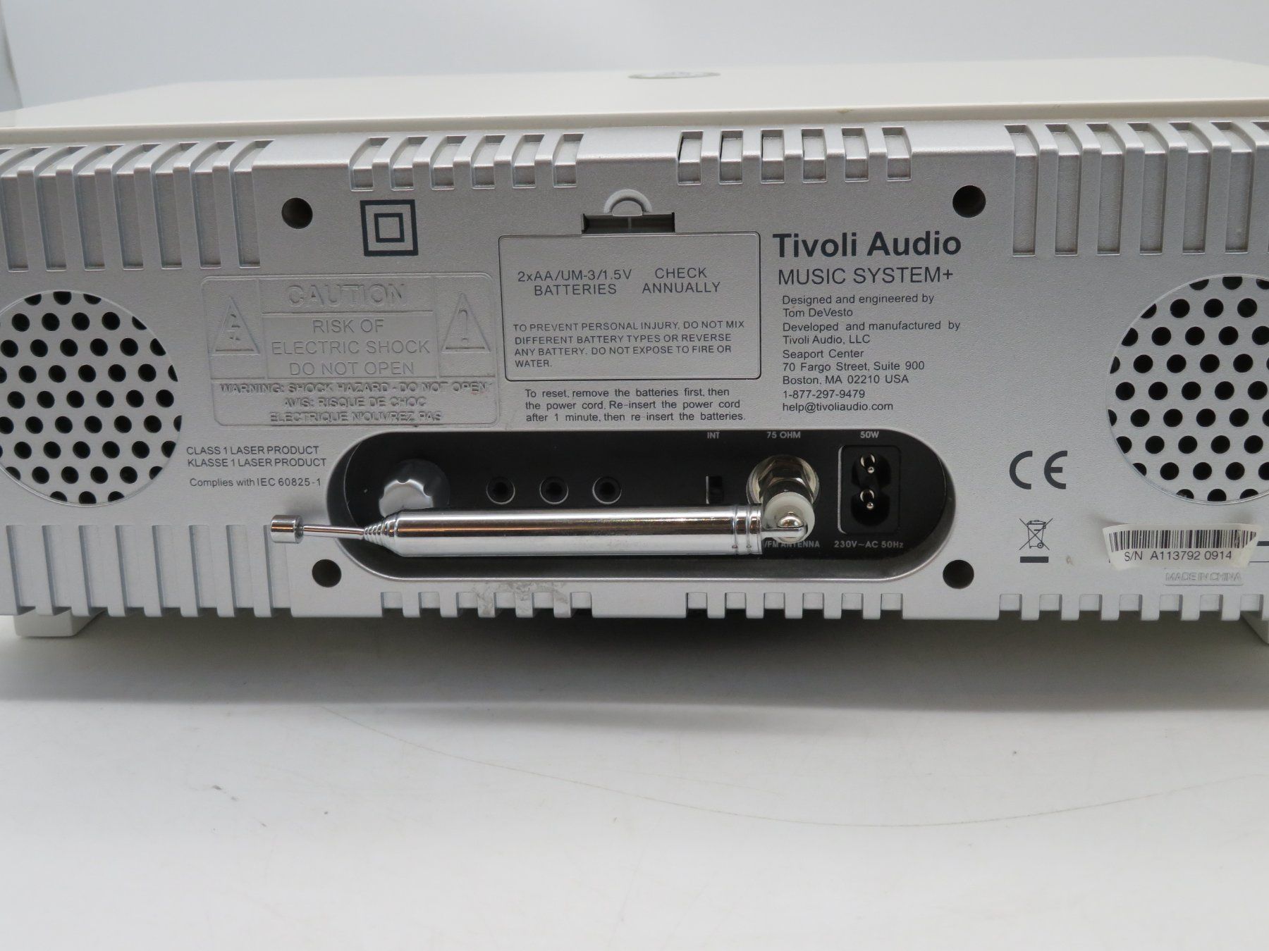 Radios: Tivoli Music System+ – Defekt aus Reinach BL von WBZ-Flohmarkt 2