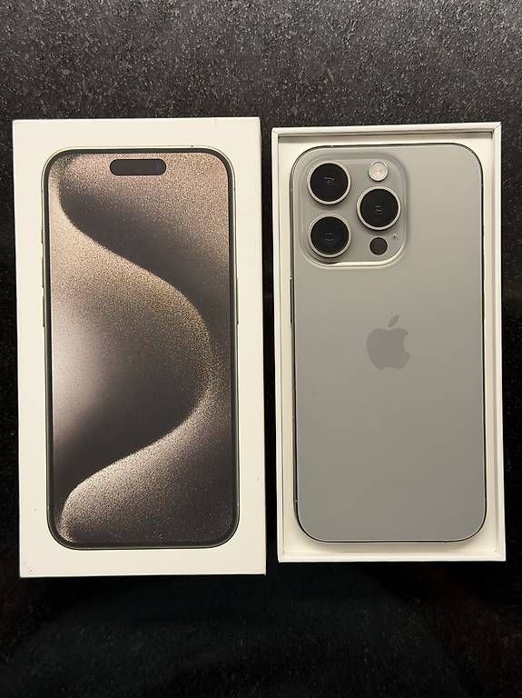 Telefoni cellulari / Smartphones: Apple iPhone 15 Pro 256 GB Natural Titanium – Usato da Hägendorf venduto da bul_82v2