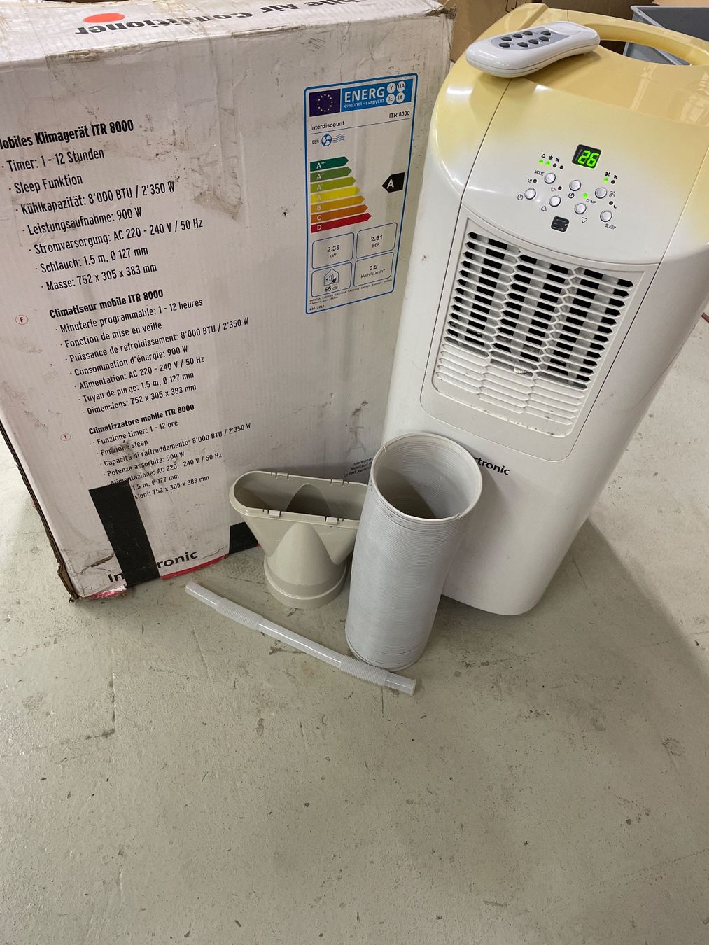 Climatiseurs: Mobiler Air Conditioner Ventilator Klimaanlage – D'occasion à Giebenach par Toto222 6