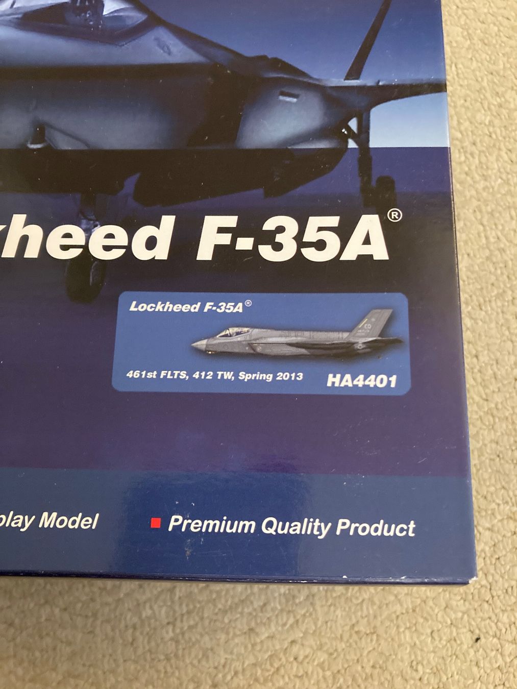 Lockheed Kit di modellismo & Modellini statici: LOCKHEED F-35A, +GRATIS KALENDER & STICKER, HobbyMaster 1:72 – Nuovo e nell'imballaggio originale da Zürich venduto da PLANEMODEL-HEAVEN 2