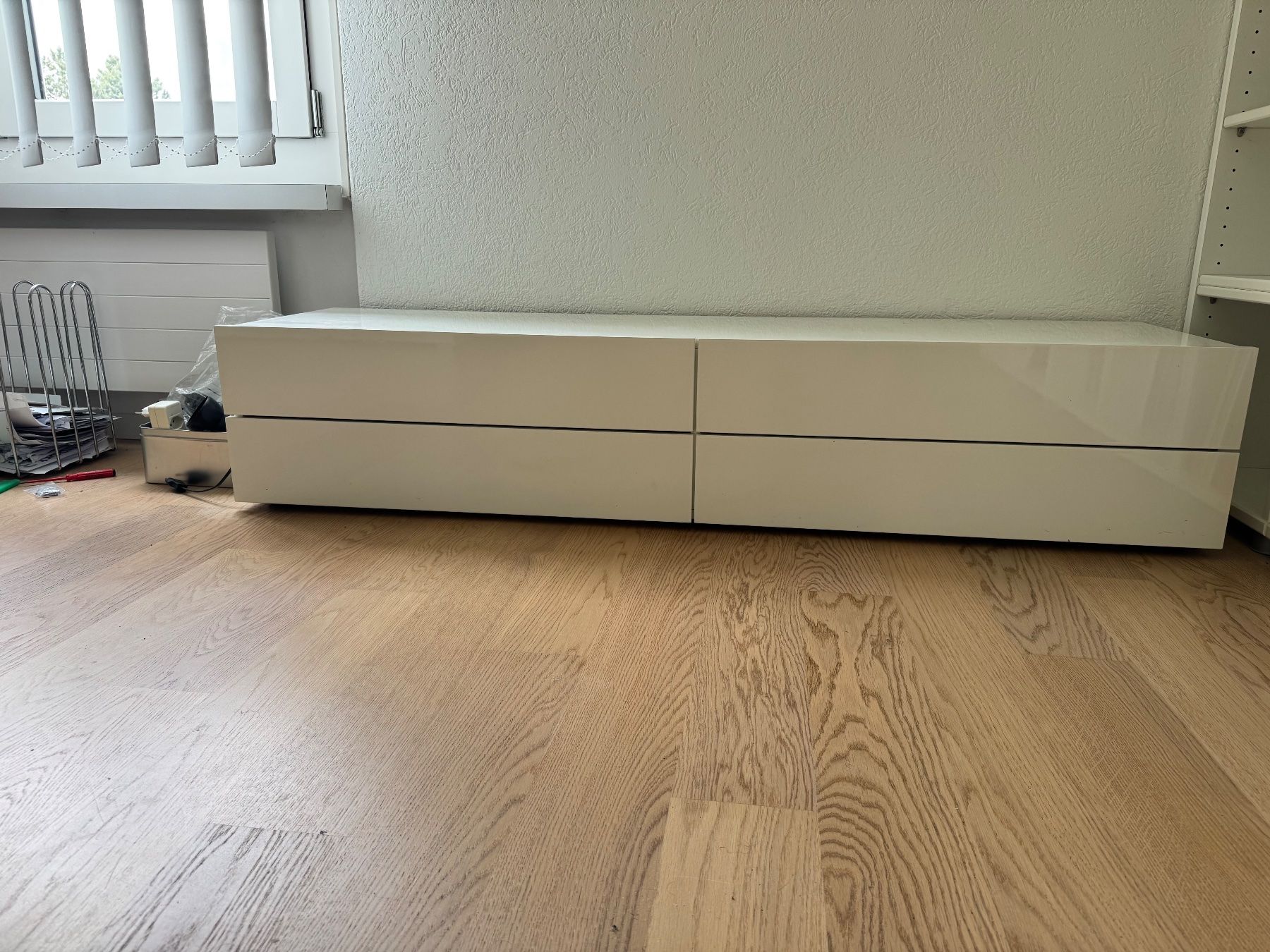 Cassettiere: Design Lowboard weiss – Usato da Wettswil venduto da activ_music_zuerich