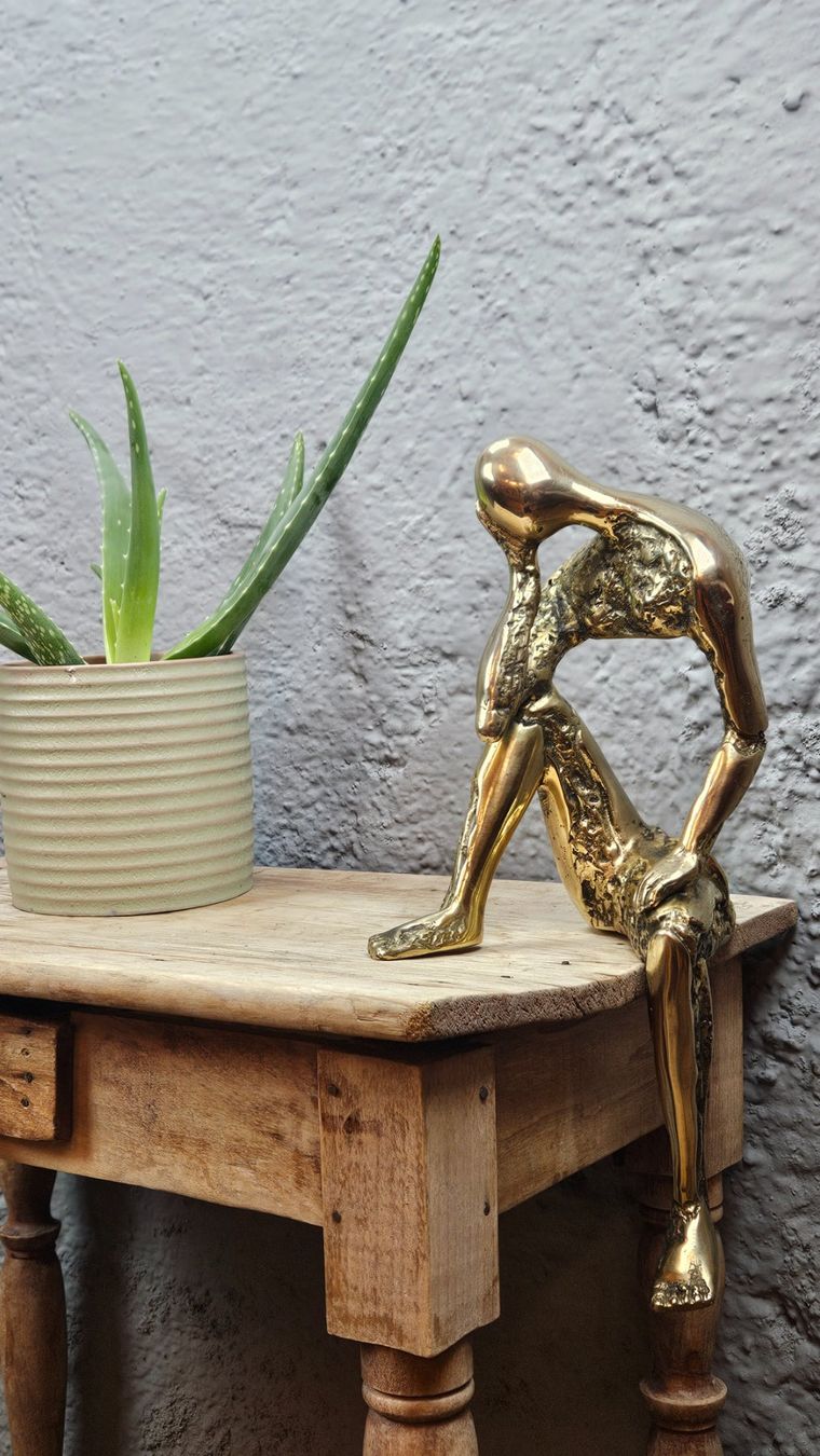 Skulpturen & Statuen: Décoration sculpture bronze doré "le penseur" – Neu (gemäss Beschreibung) aus Lausanne von Toko_Lausanne 3