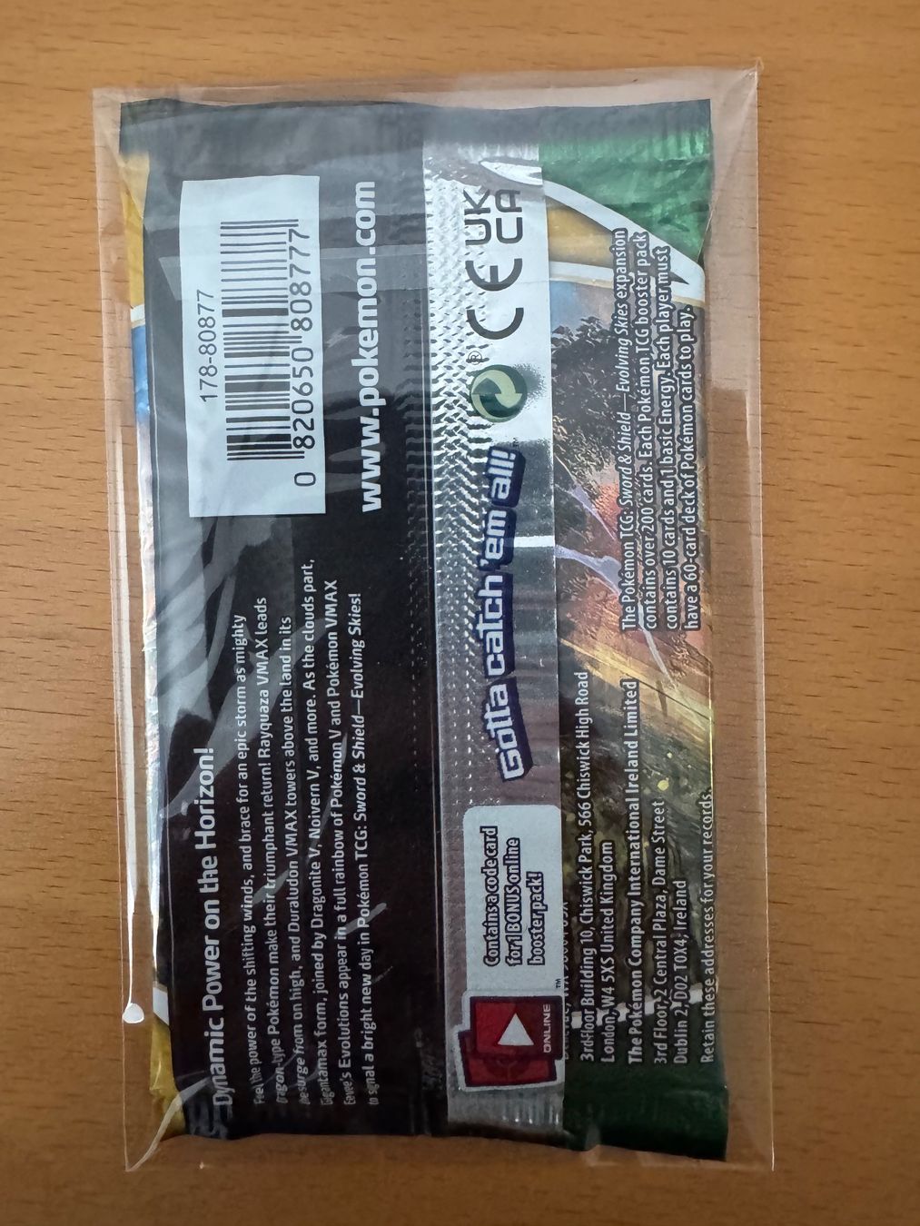 Pokémon Carte collezionabili: Pokemon TCG Evolving Skies Booster Pack EN ungeöffnet – Nuovo e nell'imballaggio originale da Münchwilen TG venduto da LuckyLuc64 1