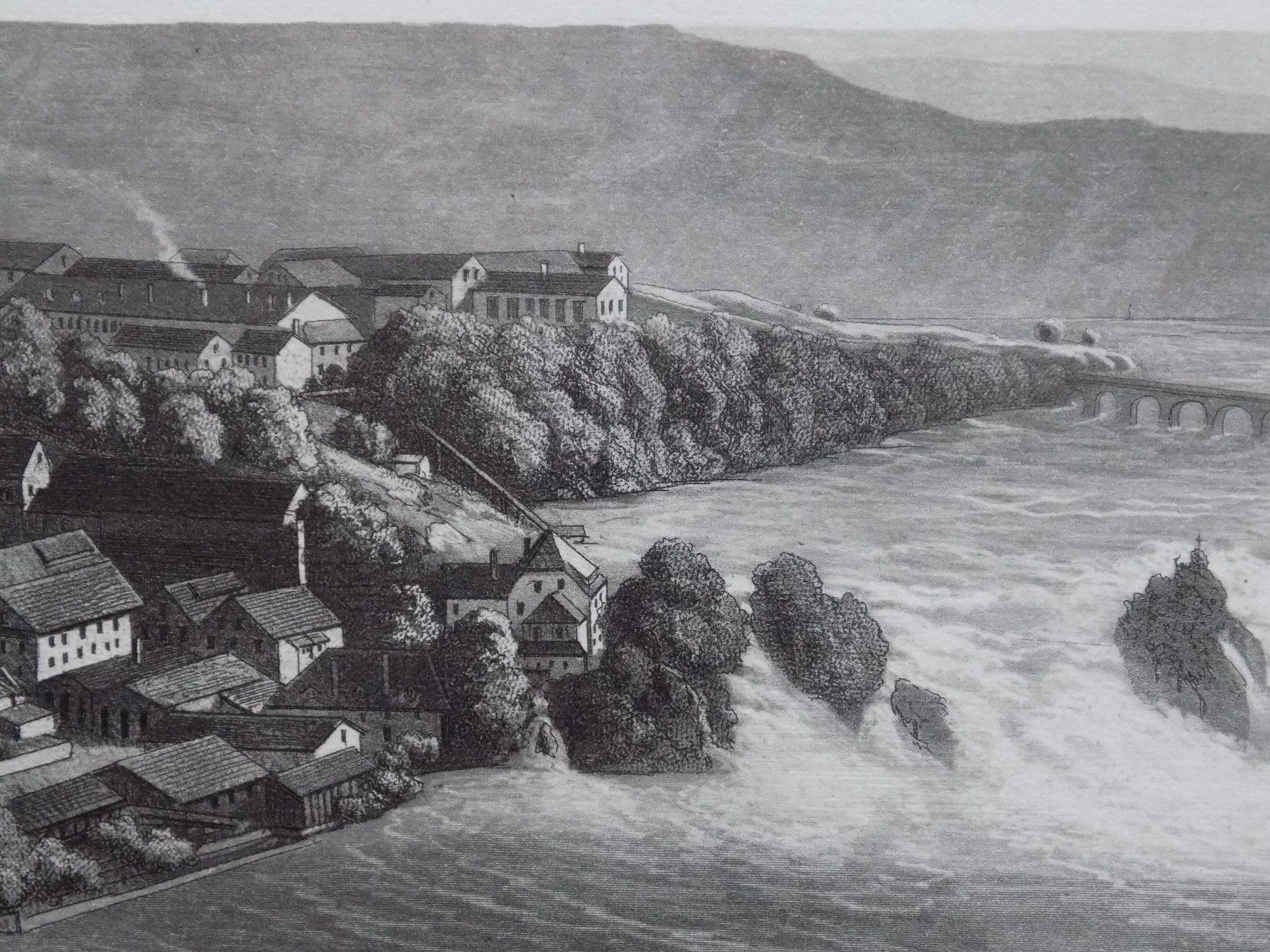 Stiche: Rheinfall Aquatinta – Gebraucht aus Risch von Rischli15 4