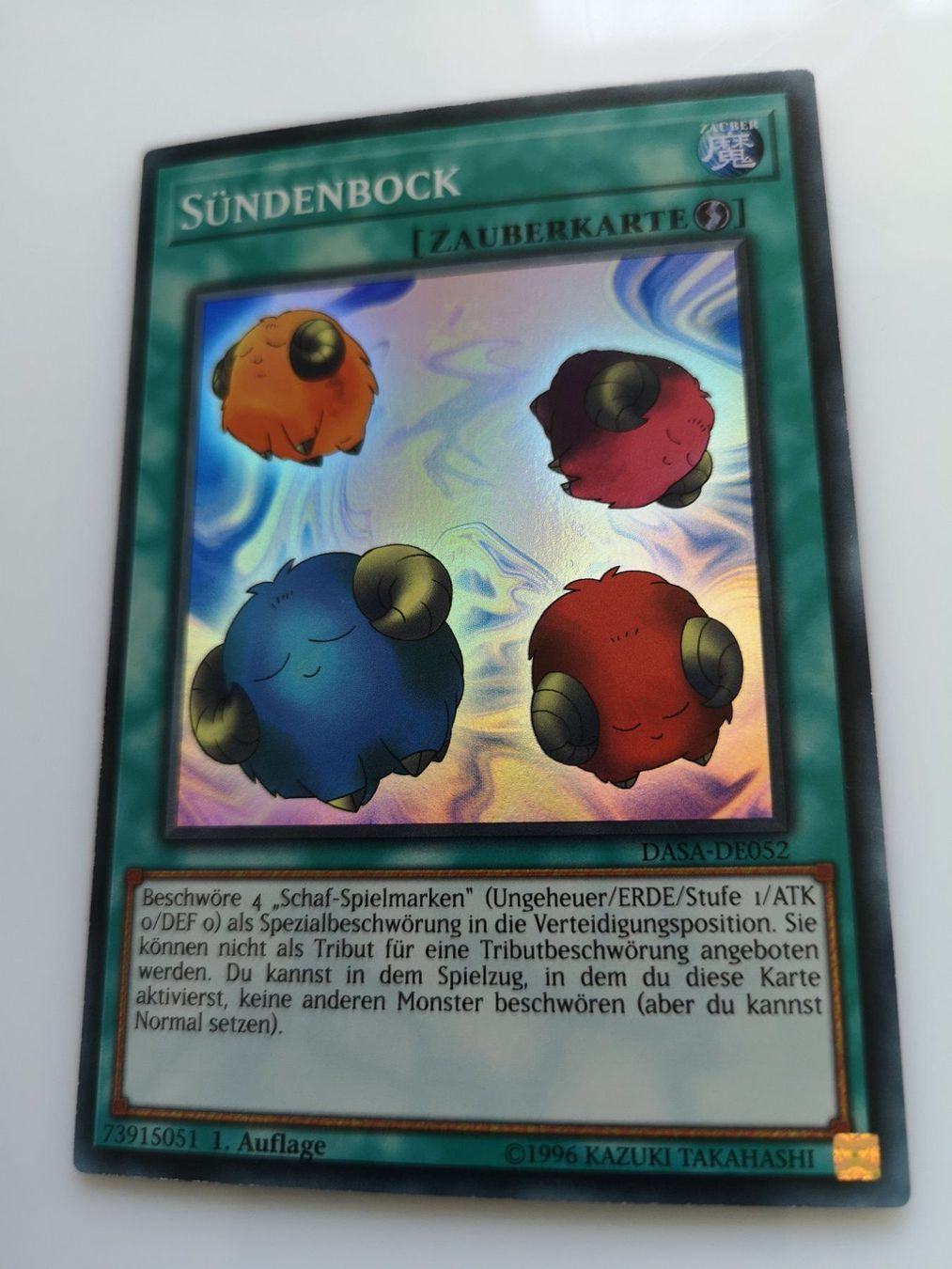 Yugioh Carte collezionabili: Sündenbock / Super-Rare / 1.Auflage – Nuovo (secondo la descrizione) da Boswil venduto da ShoppingCenterCity 3