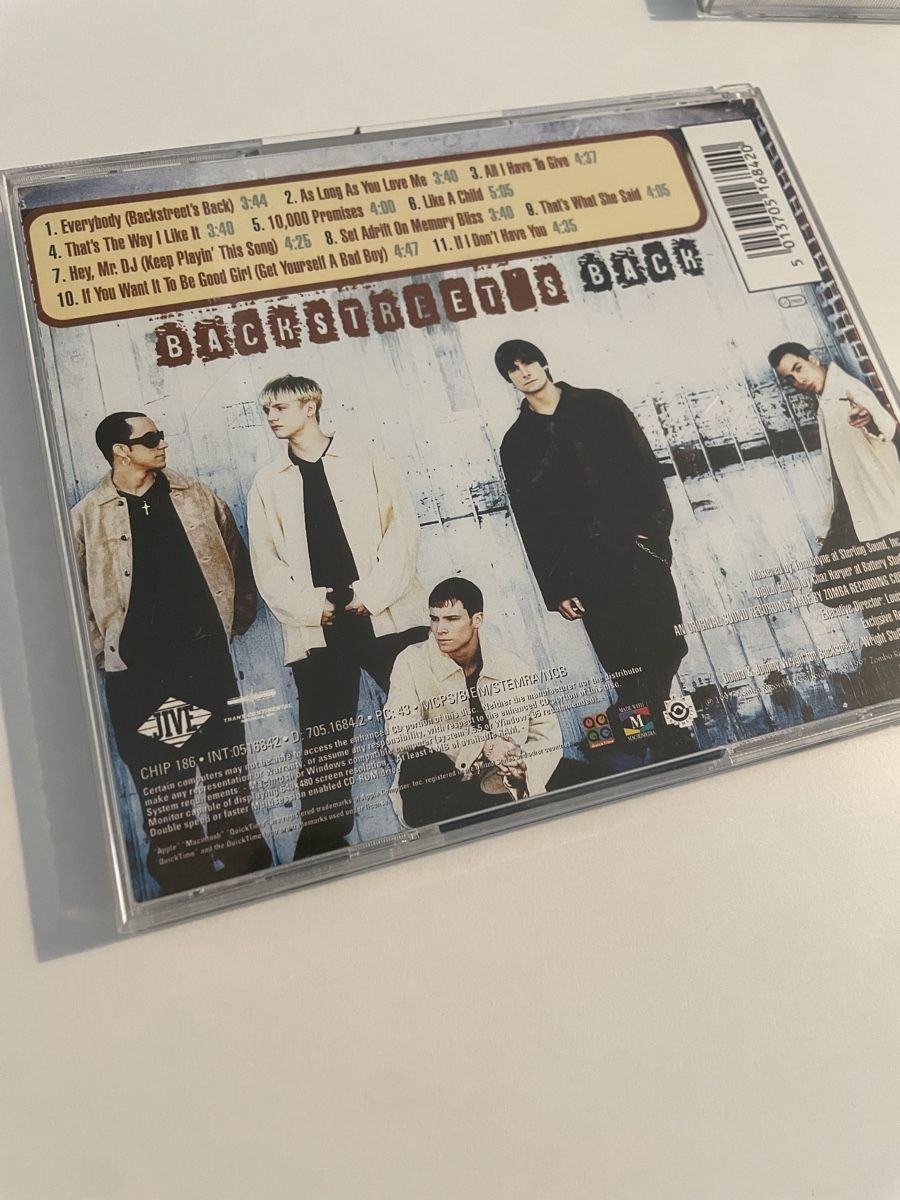CD: Backstreet Boys - Backstreet's Back – Usato da Baden venduto da CeDe22 1