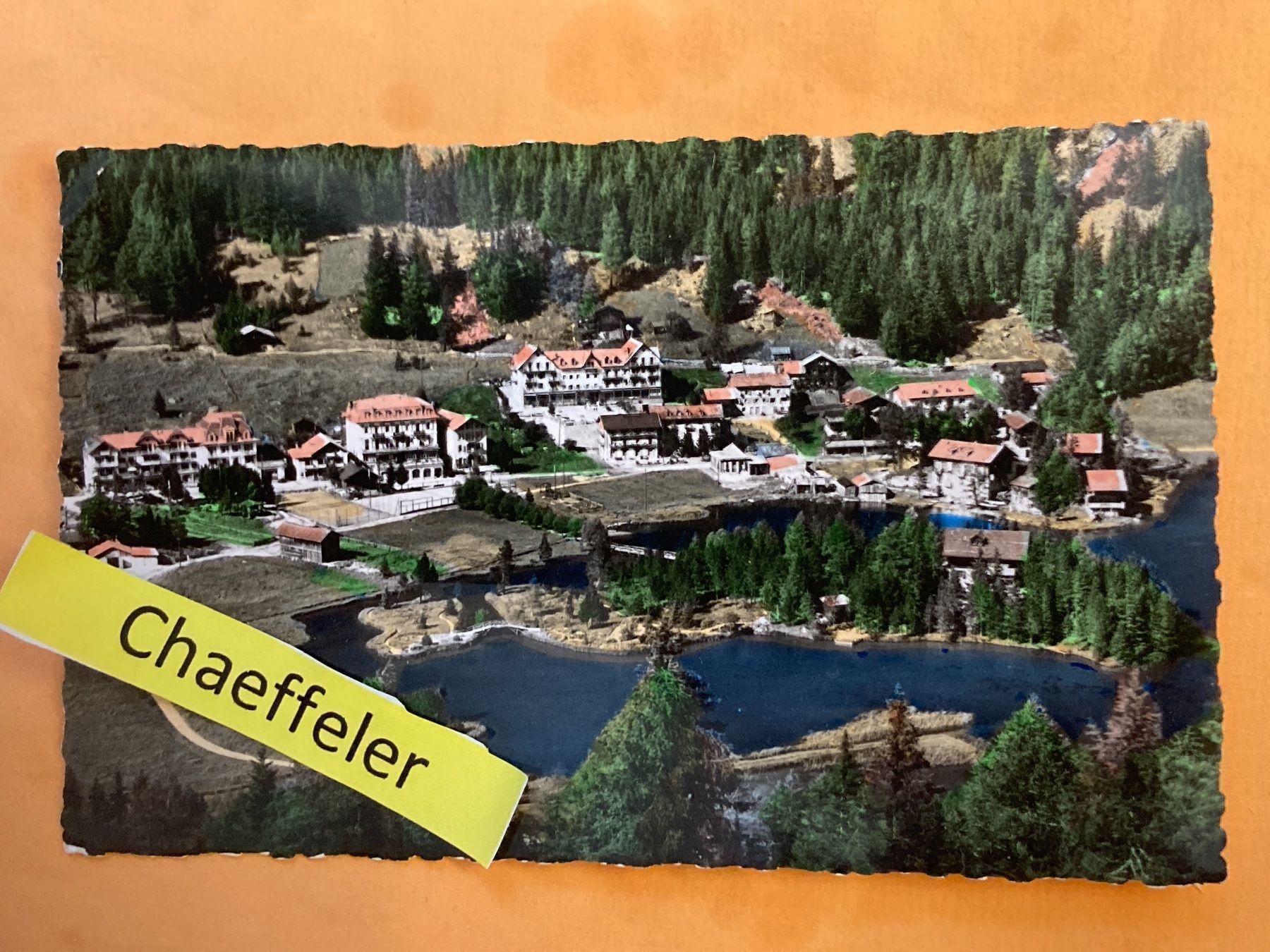Cartes postales: 1956 Lac Champex – D'occasion à Zürich par Chaeffeler
