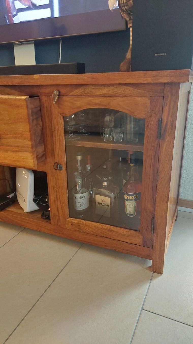 Cassettiere: Meuble commode TV en bois massif – Usato da Dompierre FR venduto da AlexTanno 5