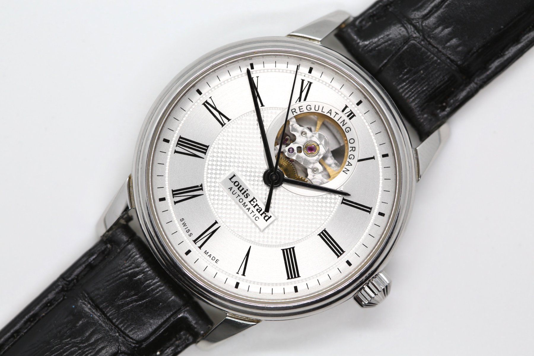 Louis Erard Orologi: Louis Erard Heritage Collection Open Heart Fullset ab 1 Fr! – Usato da Reinach BL venduto da Han-Numismatik 1