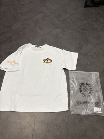 T-Shirt Chrome Hearts Camo Print weiss Grösse M neu