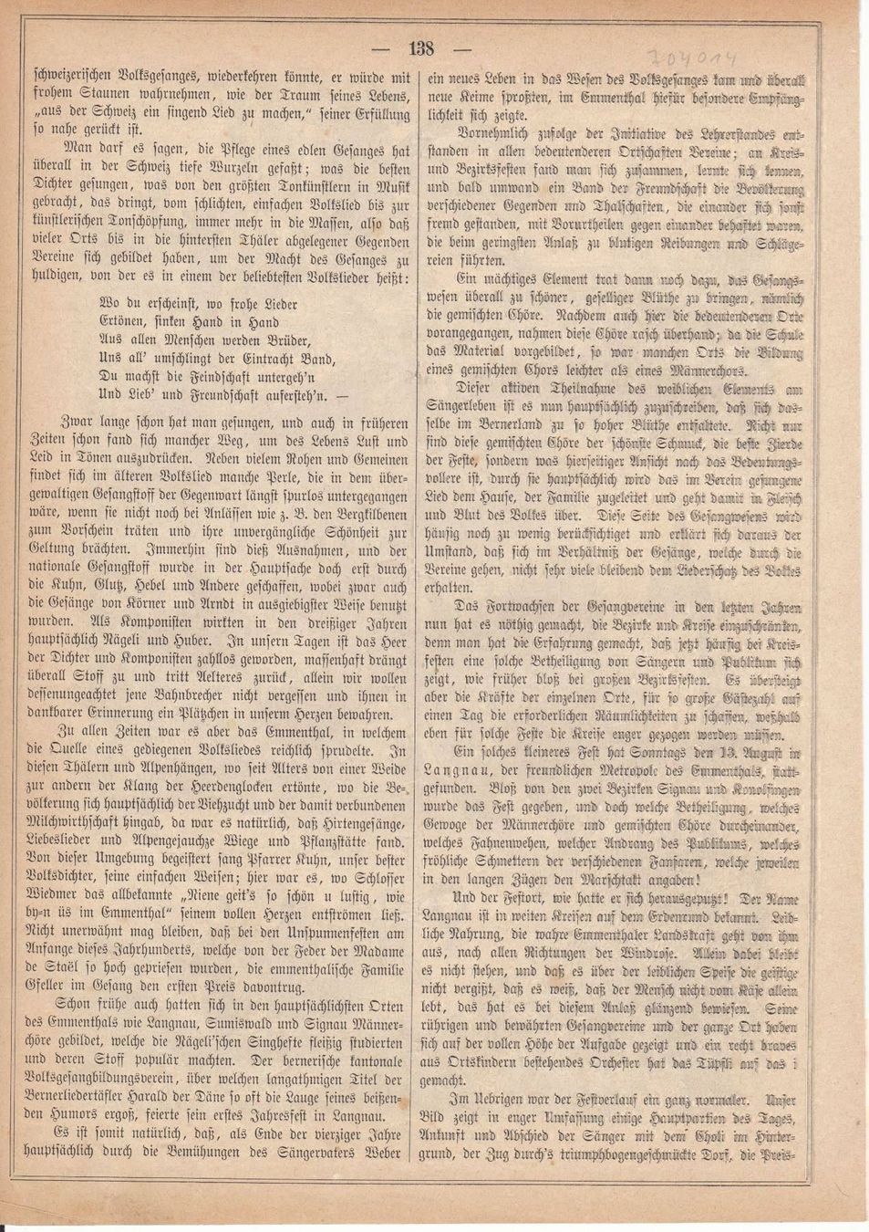 Stiche: LANGNAU, HOLZSTICH 1871 – Antik aus Grüningen von Kartensammler 2