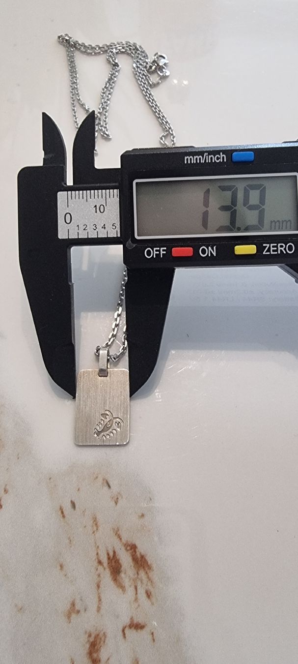 Catenine: Silber Halskette mit Skorpion Anhänger – Usato da Kreuzlingen venduto da Vitali_93 4