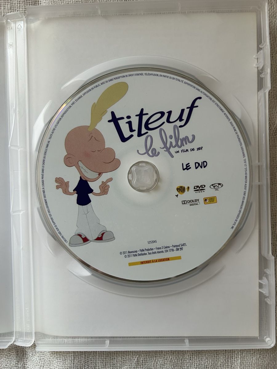 Tutti i DVDs: Titeuf Le Film DVD 2011 – Usato da Genève venduto da NipponiaNippon 2