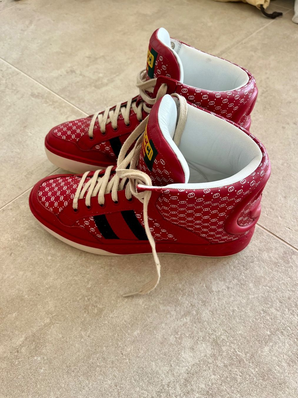 Gucci Scarpe da uomo: Gucci Sneakers red superbe état ! – Usato da St-Blaise venduto da Yeeppp 3