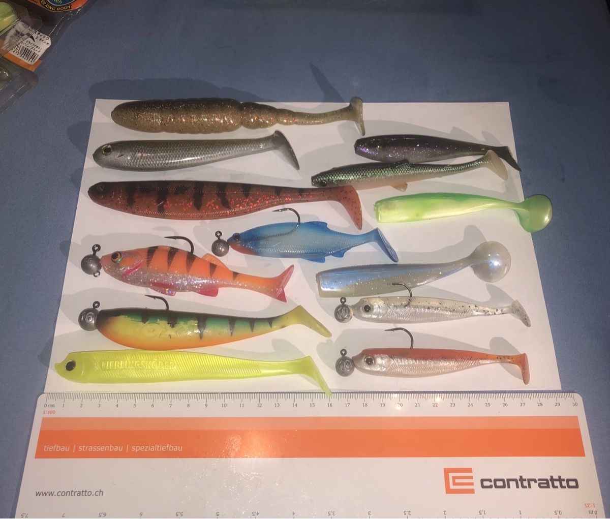 Köder: Gummifisch Mix Set - versch. Grössen, Angelköder – Neu (gemäss Beschreibung) aus Schwyz von nev_7vzm