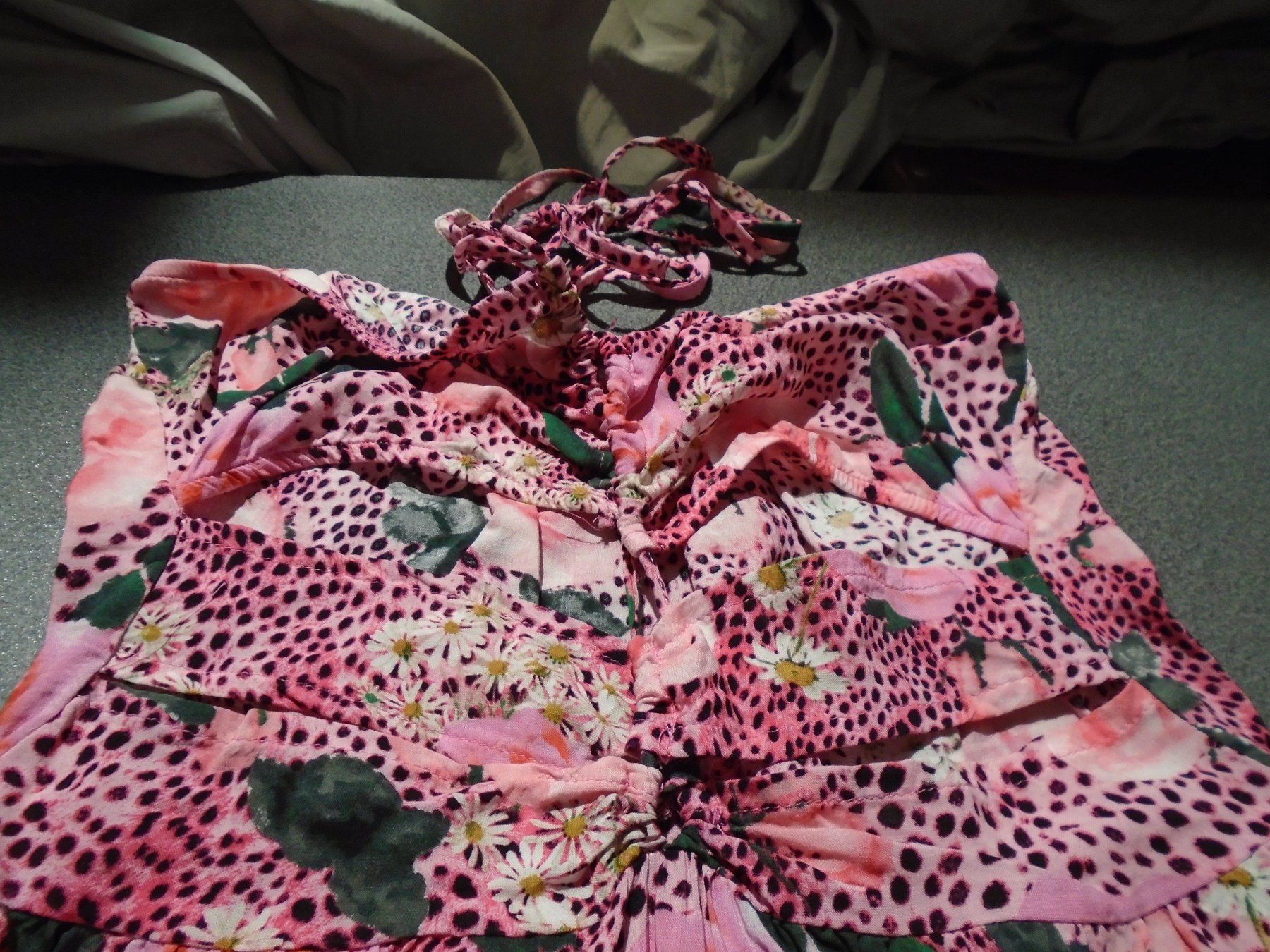 Vestiti: Kleid ca. Grösse S, rosa/Blumenmuster – Usato da Zürich venduto da abraxas1291 1