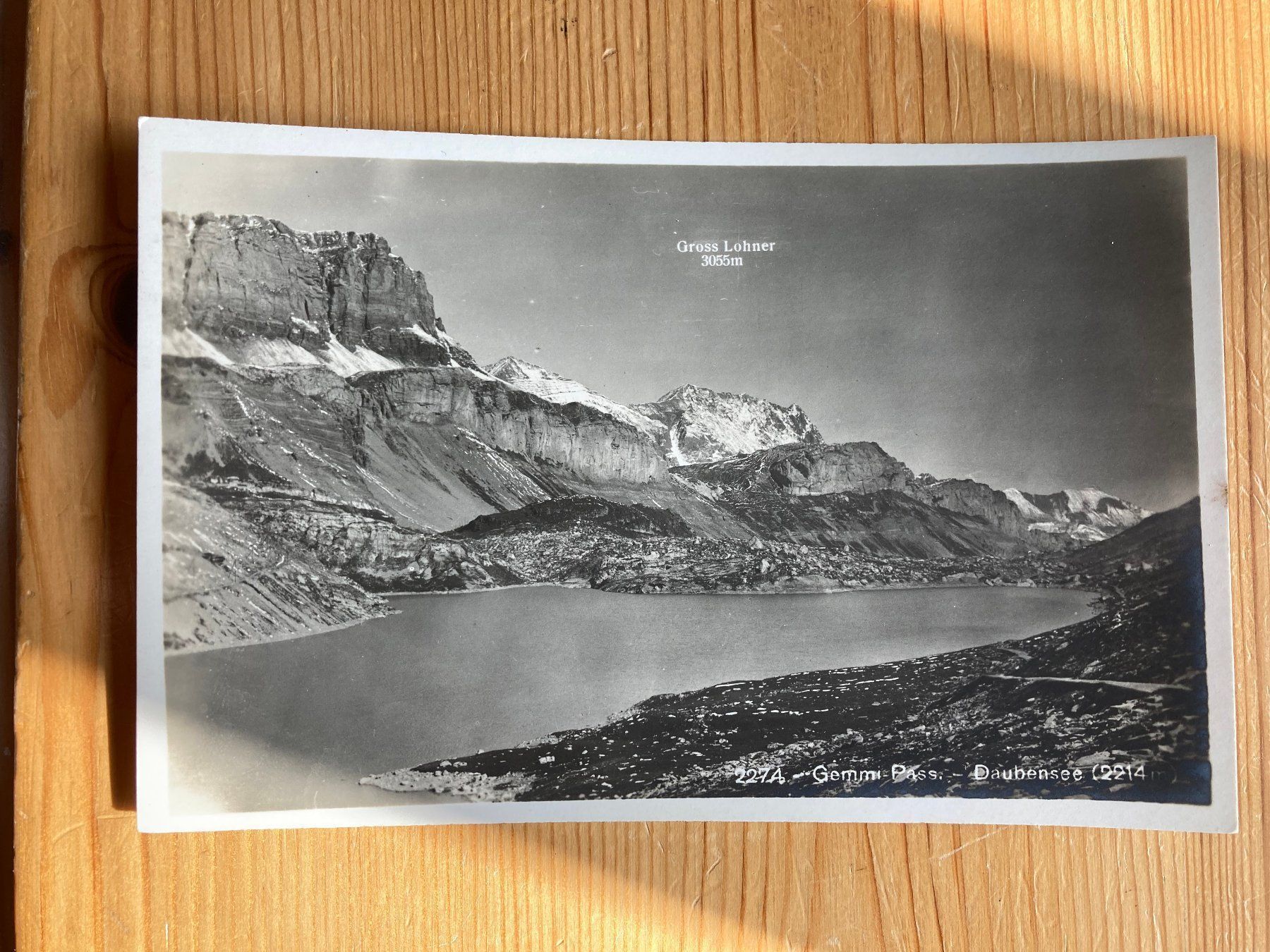 Cartoline postali: Gemmipass - Daubensee - AK alt – Nuovo (secondo la descrizione) da Oberuzwil venduto da Henri09