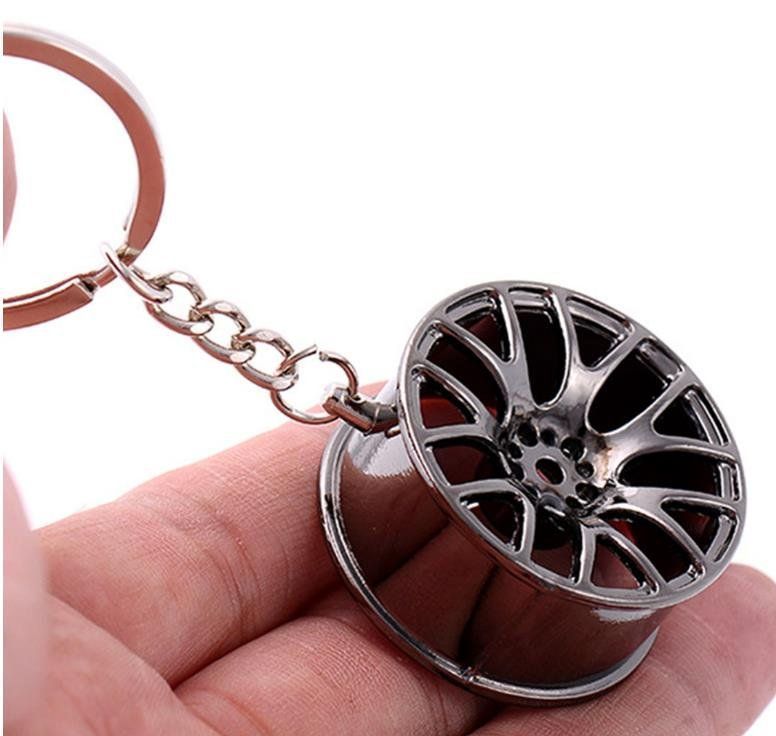 Schlüsselanhänger Felge SCHWARZ BLACK Tuning Keychain Reifen (Neu und ...