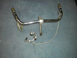 Alte bequeme Oldtimerlenker mit Bremsen (Versand möglich)