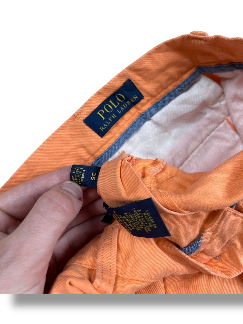 Ralph Lauren Pantaloni: Short Ralph Lauren Orange - W36 – Nuovo (secondo la descrizione) da Hauterive NE venduto da Leo_o 4