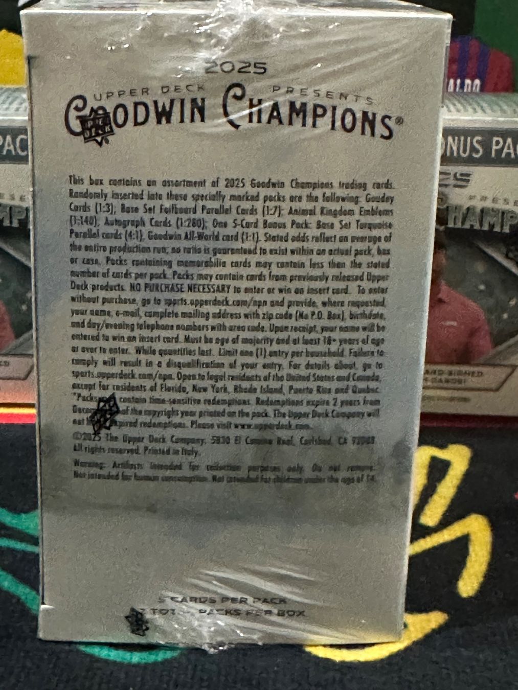 Nba Carte collezionabili: 🔥 2025 Upper Deck Goodwin Champions Blaster Box – Sealed – Nuovo e nell'imballaggio originale da Oensingen venduto da chilli63 1
