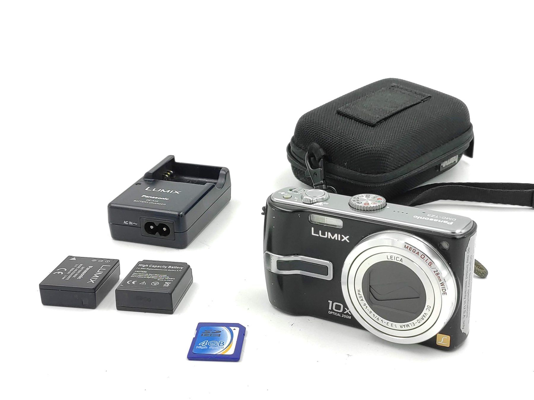 Panasonic Appareil photo: Panasonic Lumix DMC-TZ3, Zoom, 2 Akkus – D'occasion à Kreuzlingen par Tewes