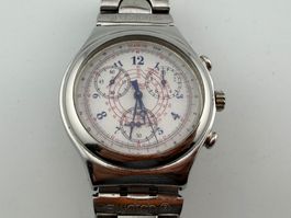 SWATCH Stahl Herrenuhr läuft / montre pour homme