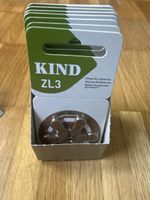 48x KIND ZL3 Hörgerätebatterien Grösse 312 braun, 8 Packunge