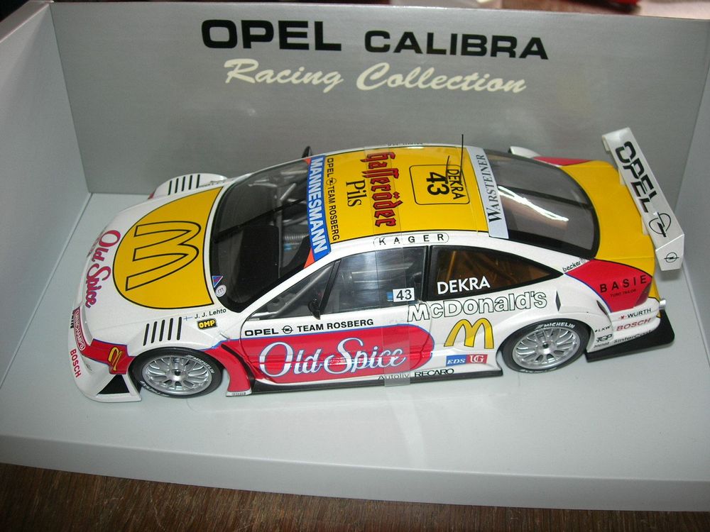 OPEL CALIBRA DTM 1995 ROSBERG UT MODEL 1:18 dÃ©faut sans boite of r