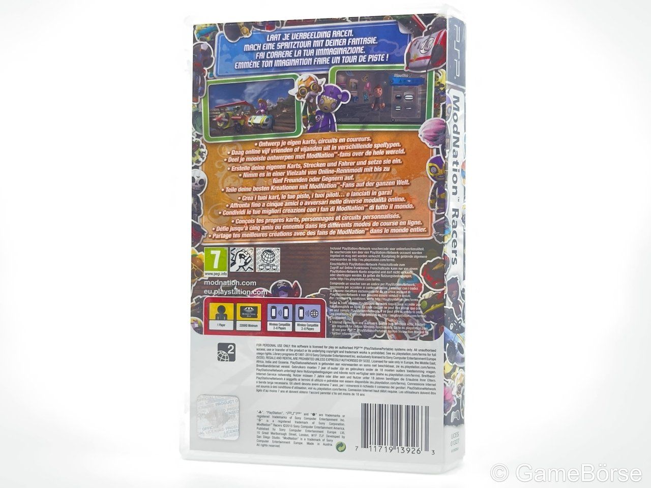 Sony Giochi: PSP ModNation Racers – Usato da Stettfurt venduto da GameBoerse 1