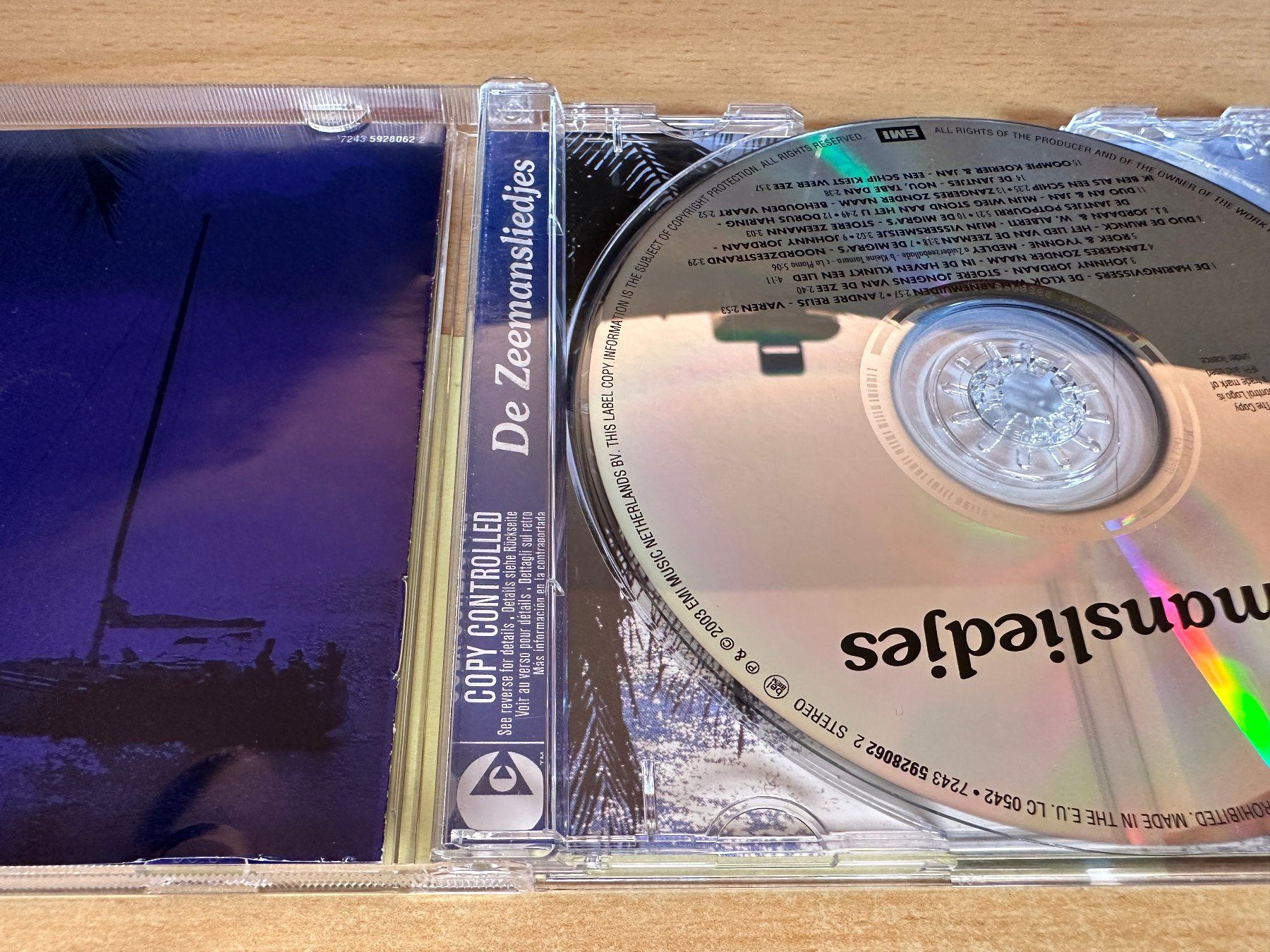 CD: Various – De Zeemansliedjes – Usato da Rikon im Tösstal venduto da Alpenmutz 2